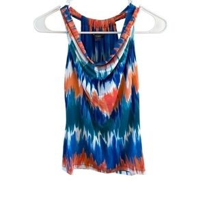 Tart Tie Dye Sleeveless Scoop Neck Top Size NWOT XS stretchy comfortable